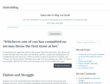 Tablet Screenshot of daheshblog.org